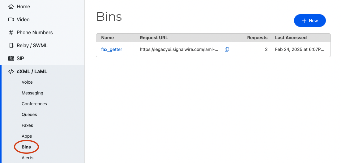 Create a new cXML script.